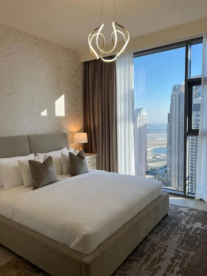 Luxury 2Br Dubai Creek Harbour With Amazing Burj View Apartment