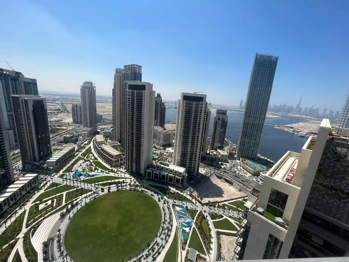 Luxury 2Br Dubai Creek Harbour With Amazing Burj View Apartment