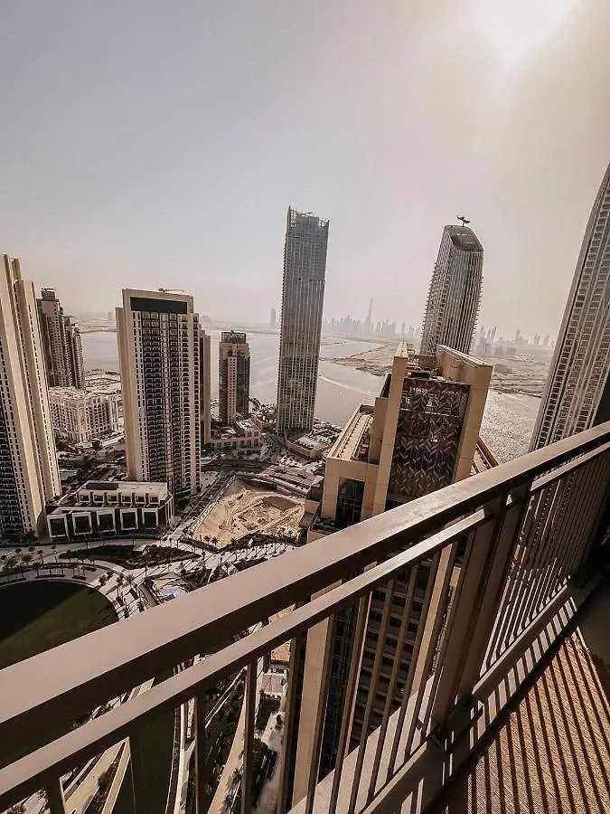 Luxury 2Br Dubai Creek Harbour With Amazing Burj View Apartment