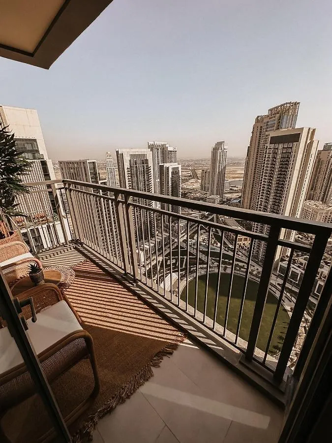 Luxury 2Br Dubai Creek Harbour With Amazing Burj View Apartment