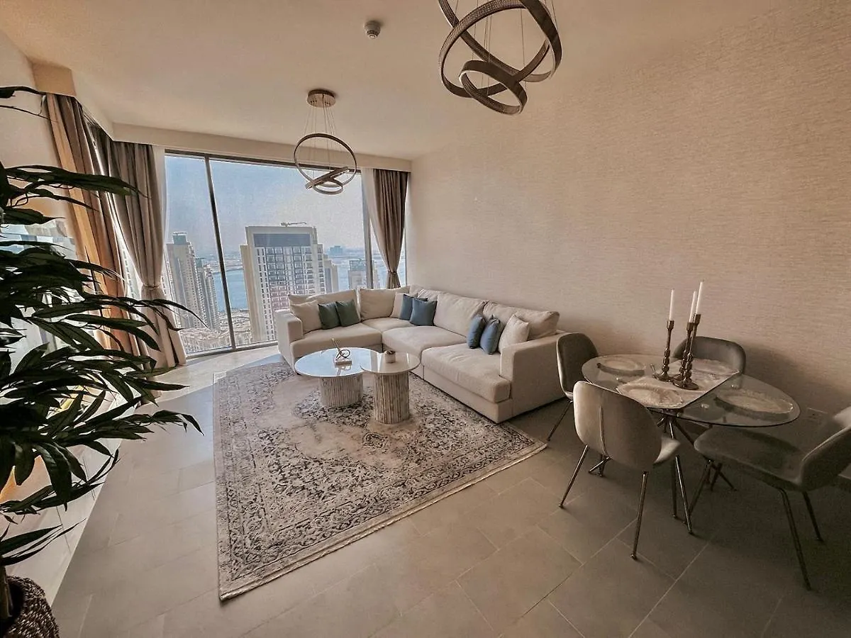 Luxury 2Br Dubai Creek Harbour With Amazing Burj View Apartment