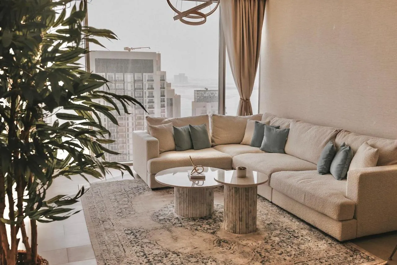 Luxury 2Br Dubai Creek Harbour With Amazing Burj View Apartment