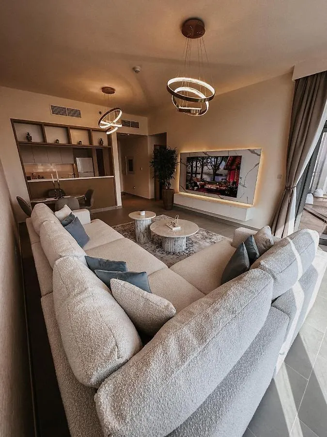 Luxury 2Br Dubai Creek Harbour With Amazing Burj View Apartment 0*,